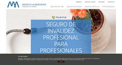Desktop Screenshot of mendivilyasociados.com