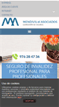 Mobile Screenshot of mendivilyasociados.com