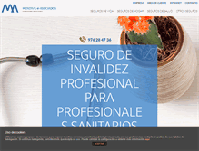 Tablet Screenshot of mendivilyasociados.com